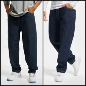 Southpole Y2K Streetwear Baggy Skater Dark Wash Straight Leg Jeans Size 52